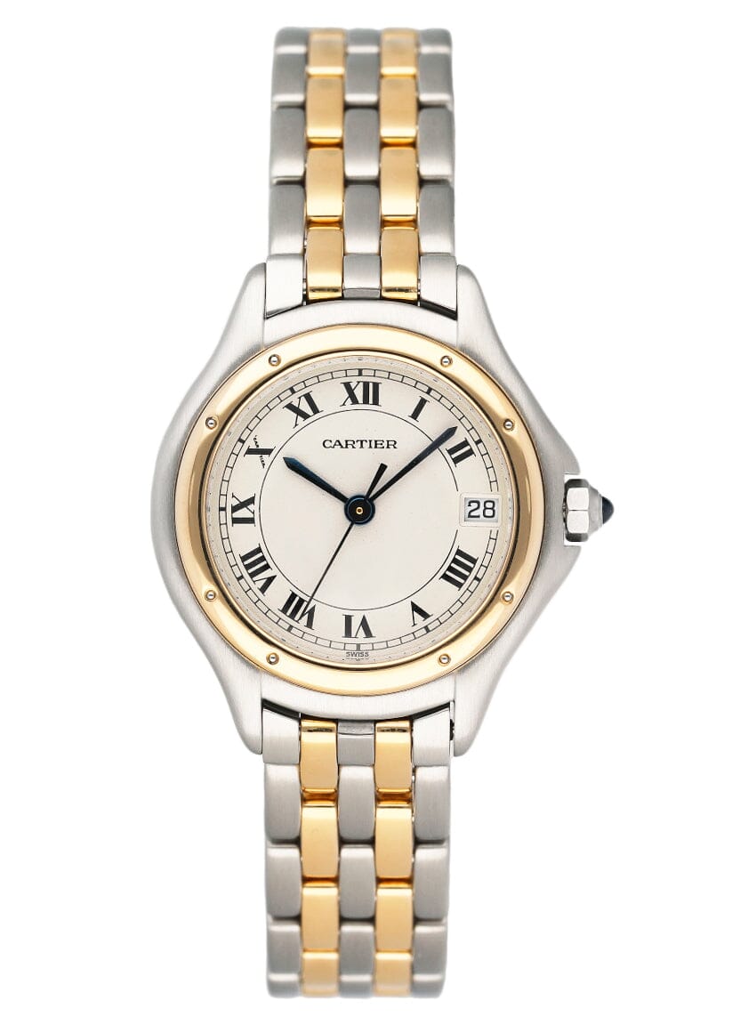 Cartier Panthere Cougar 119 000 R Two Tone Ladies Watch - Watches