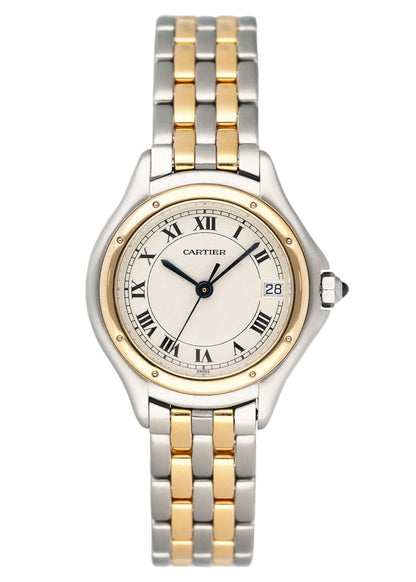 Cartier Panthere Cougar 119 000 R Two Tone Ladies Watch - Watches