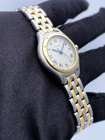 Cartier Panthere Cougar 119 000 R Two Tone Ladies Watch - Watches