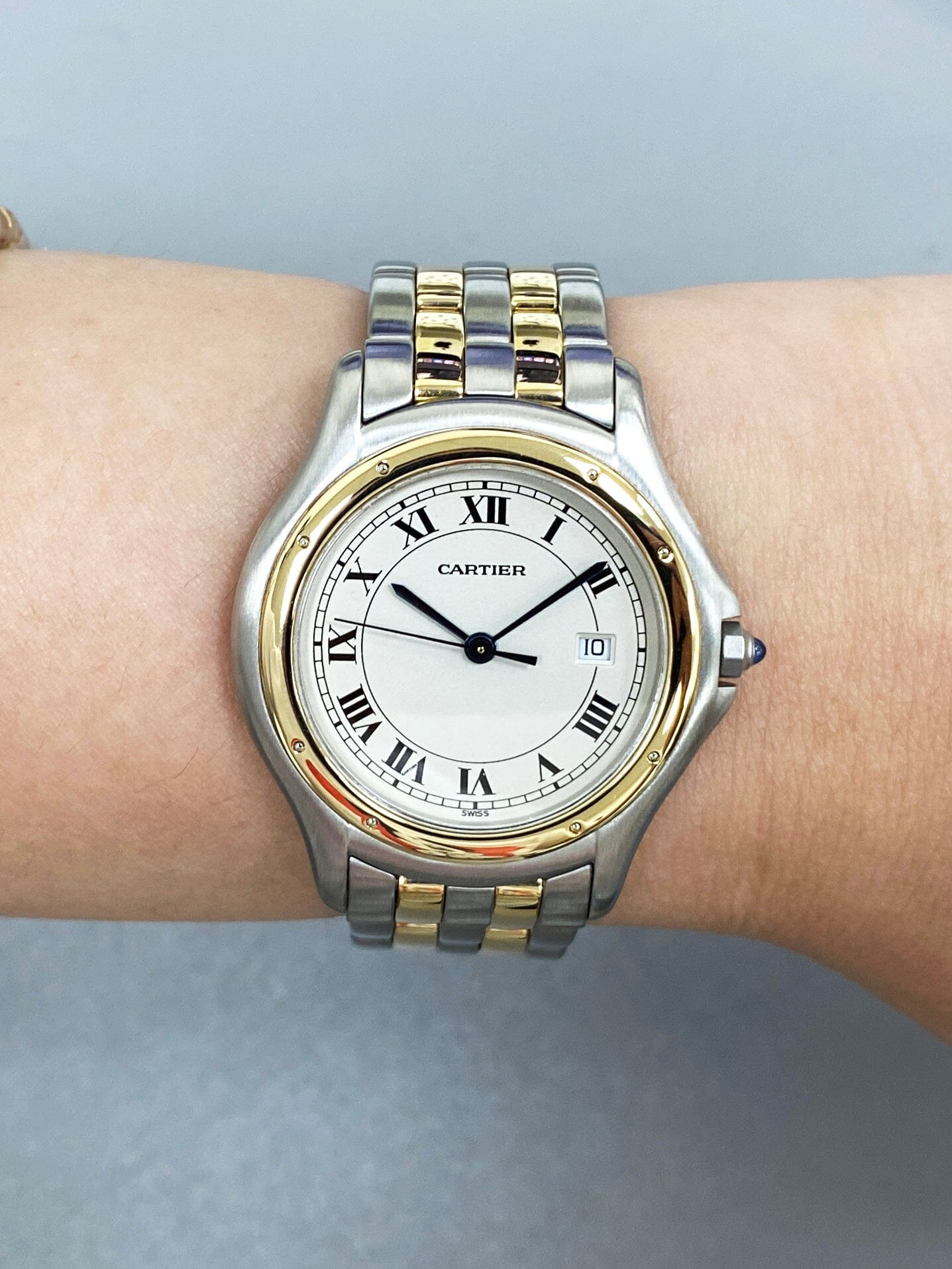 アガベ AGB33 Cartier Panthere Cougar 187904 Two Tone Mens Watch Box – Phigora