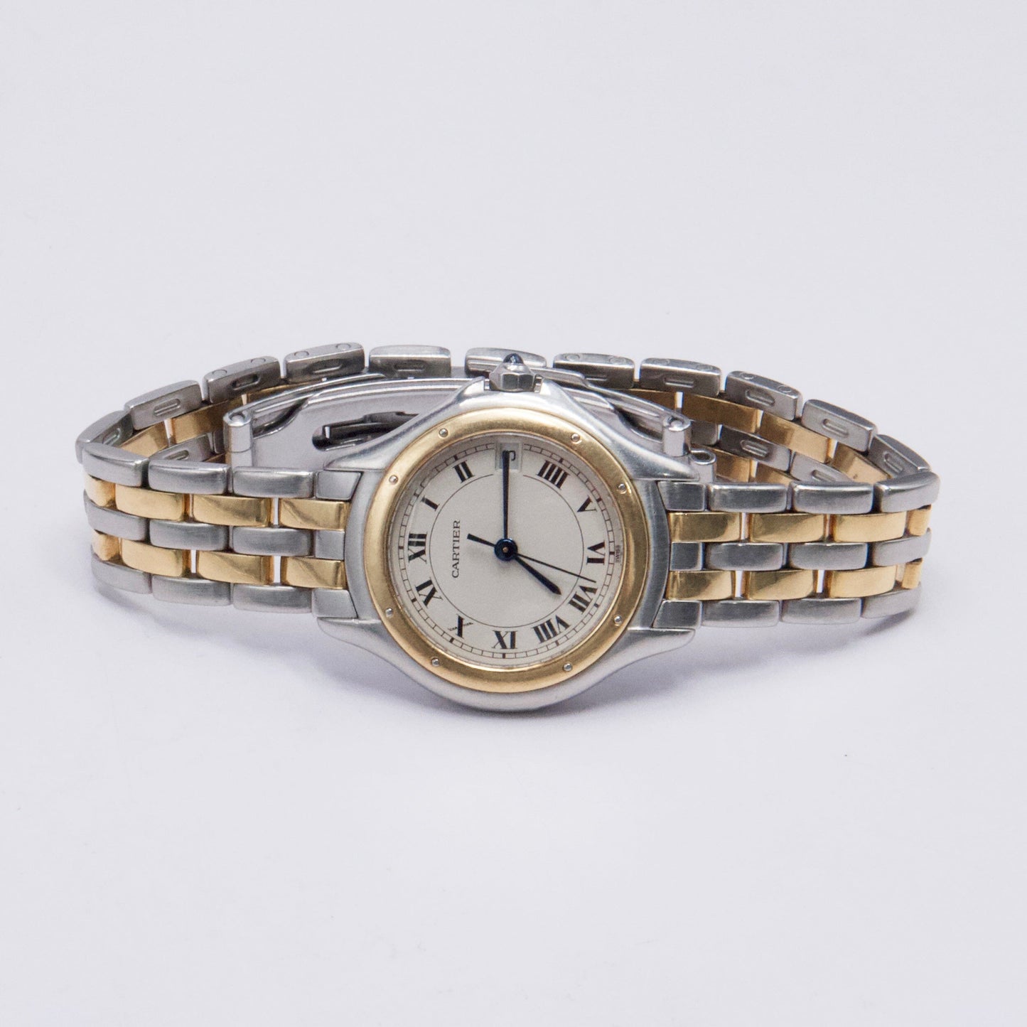 Cartier Panthere Cougar W35005B6 Two Tone Mens Watch - Watches