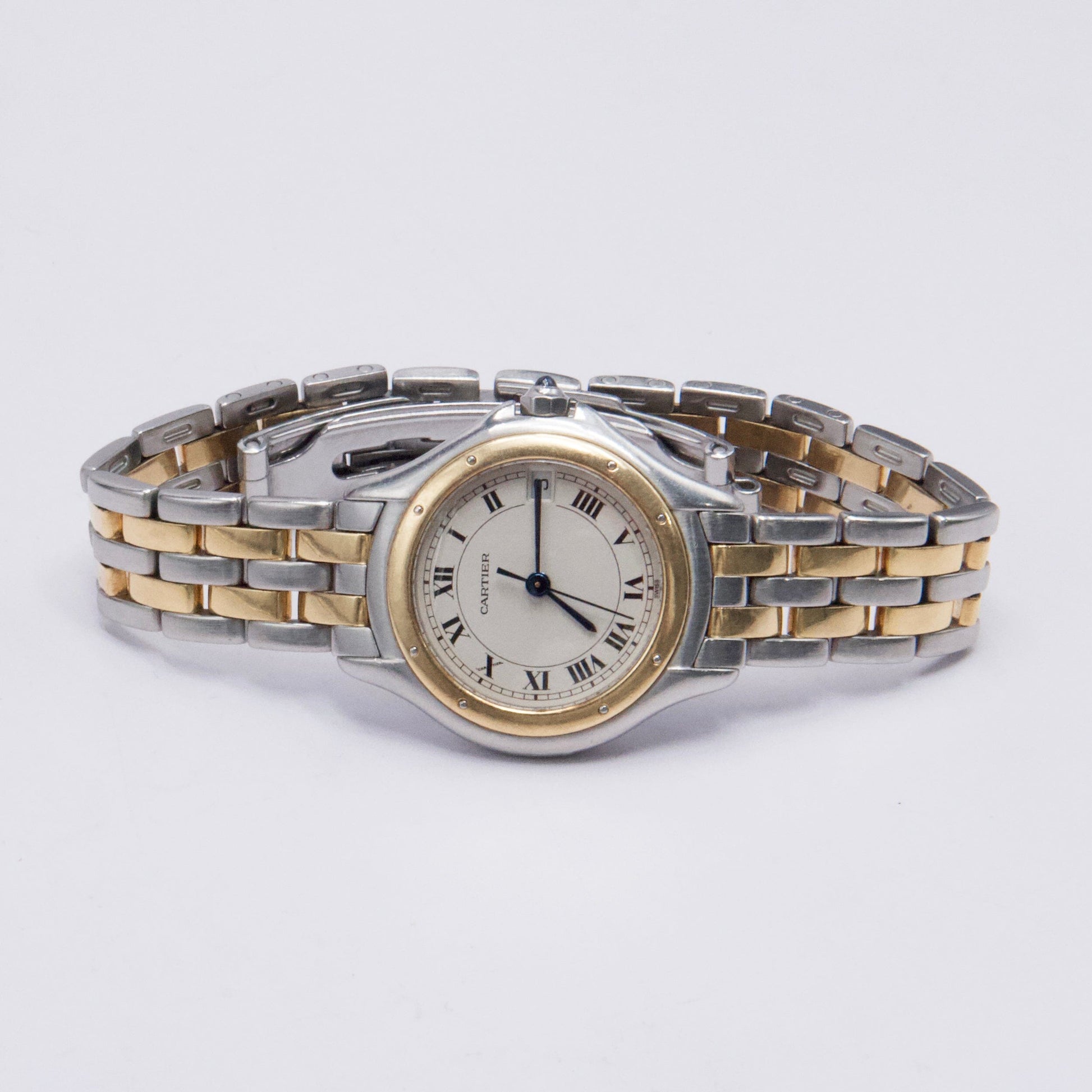 Cartier Panthere Cougar W35005B6 Two Tone Mens Watch - Watches