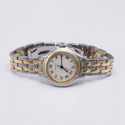 Cartier Panthere Cougar W35005B6 Two Tone Mens Watch - Watches