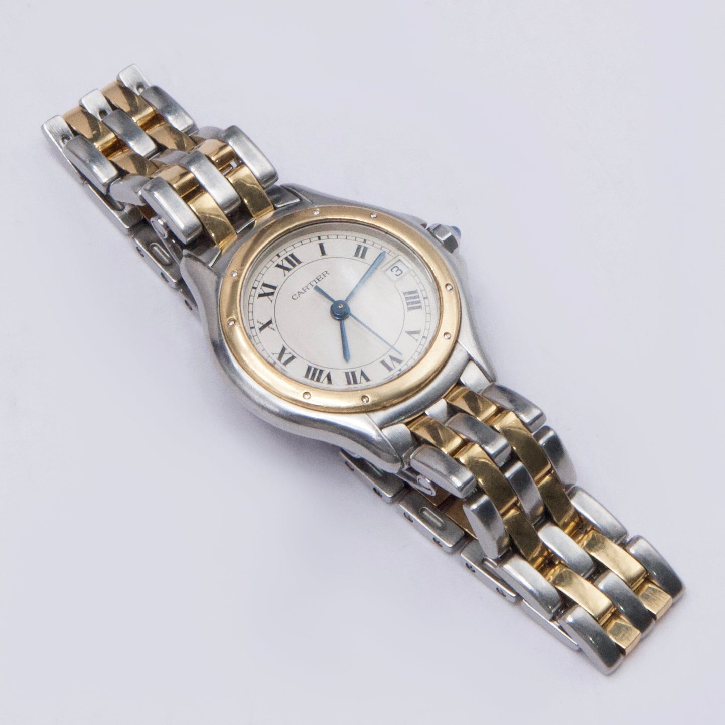 Cartier Panthere Cougar W35005B6 Two Tone Mens Watch - Watches