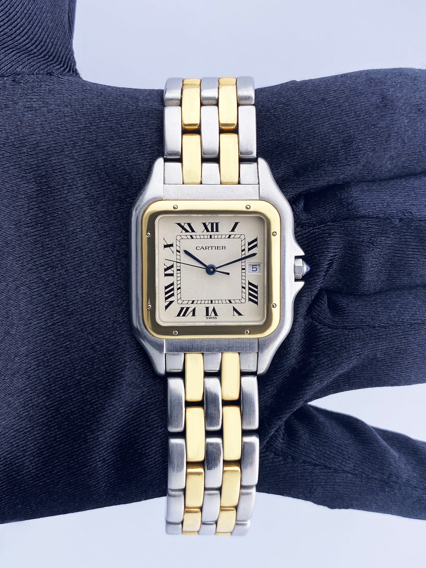 Cartier Panthere Jumbo 187957 Two Tone Watch - Virtual