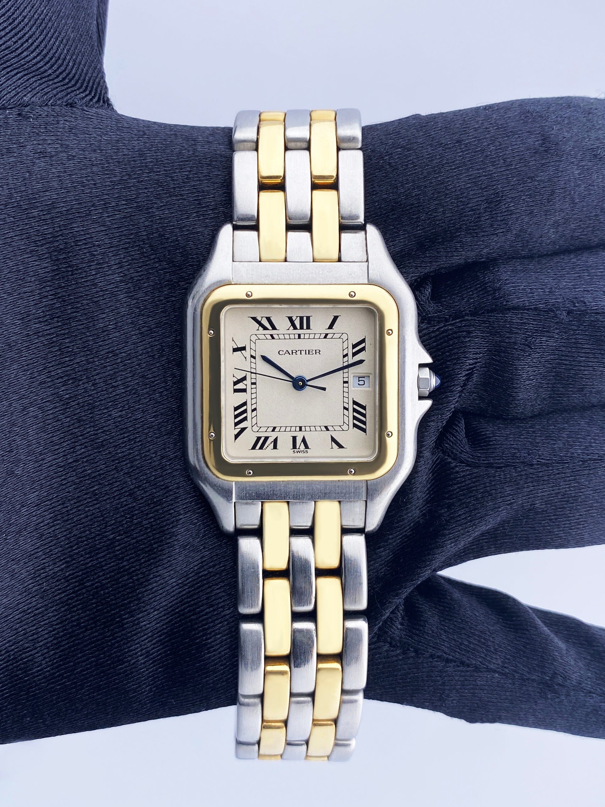 Cartier Panthere Jumbo 187957 Two Tone Watch - Virtual