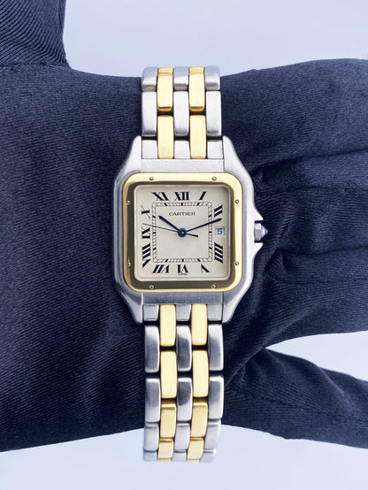 Cartier Panthere Jumbo 187957 Two Tone Watch - Virtual