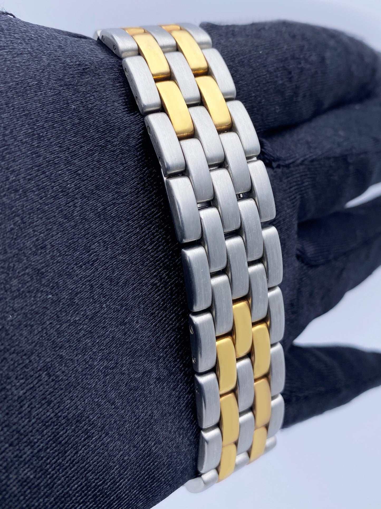 Cartier Panthere Jumbo Two Row Mens Watch - Wristwatch