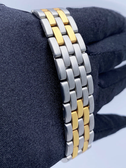 Cartier Panthere Jumbo Two Row Mens Watch - Wristwatch