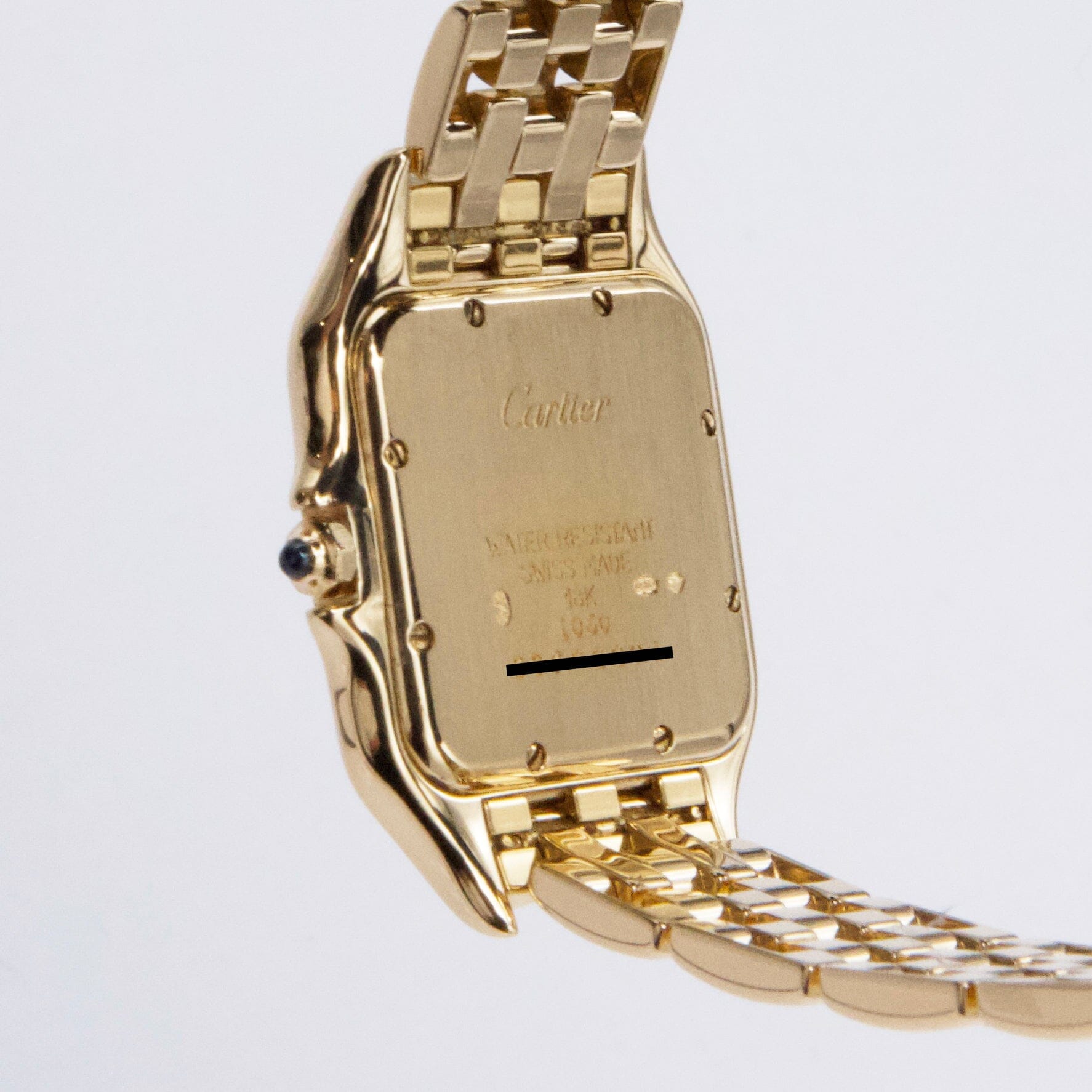 Cartier Panthere Large 1060 18K Yellow Gold Mens Watch - Virtual