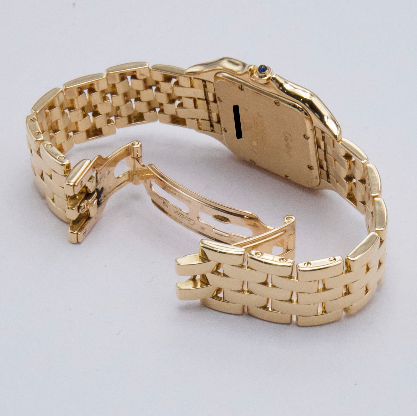 Cartier Panthere Large 1060 18K Yellow Gold Mens Watch - Virtual