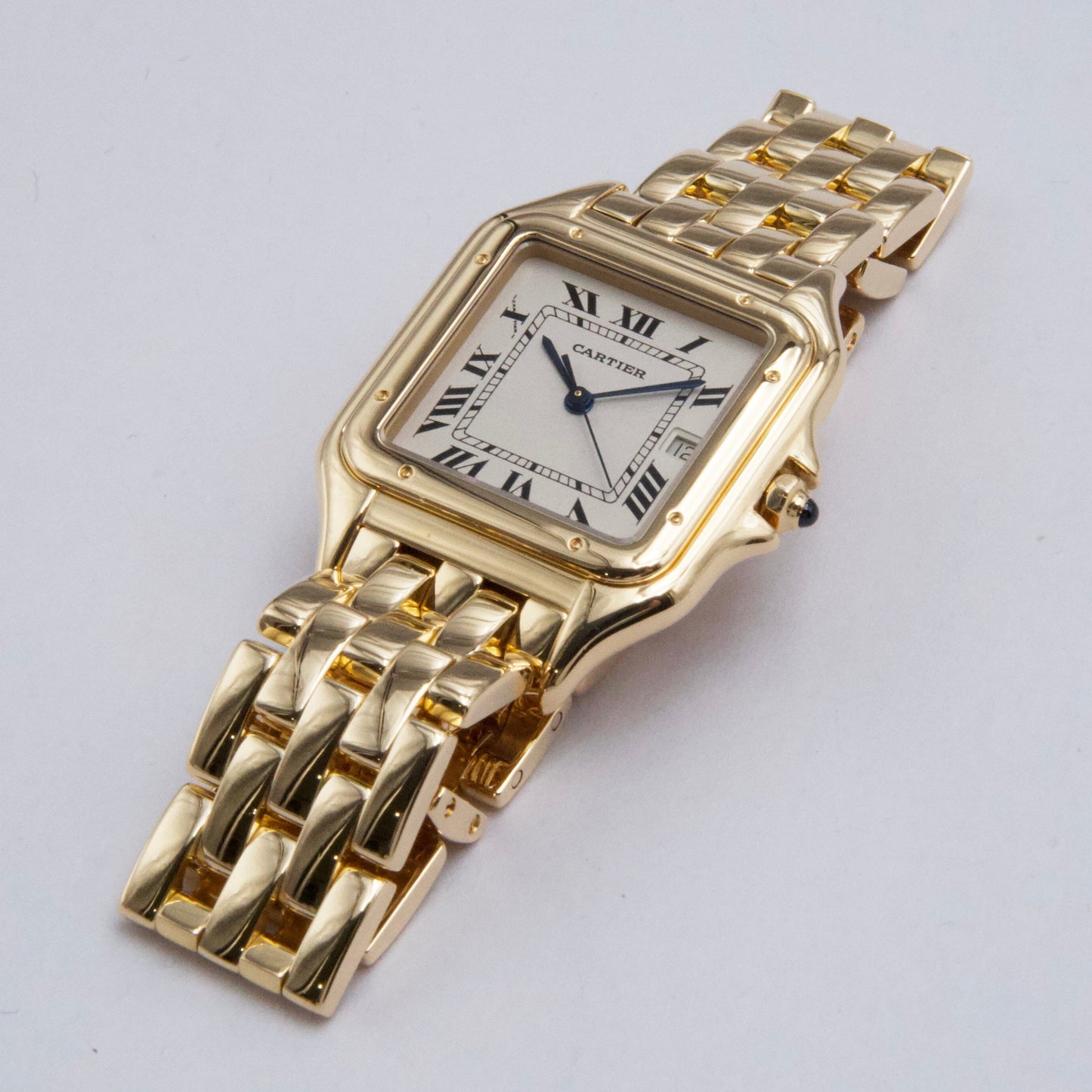 Cartier Panthere Large 1060 18K Yellow Gold Mens Watch - Virtual
