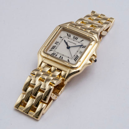 Cartier Panthere Large 1060 18K Yellow Gold Mens Watch - Virtual