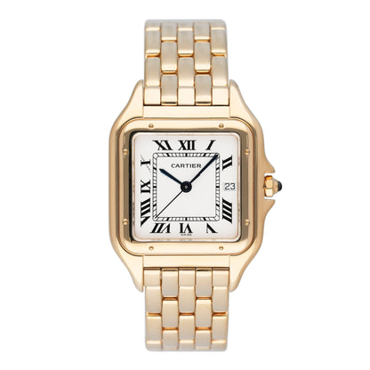 Cartier Panthere Large 18K Yellow Gold Mens Watch