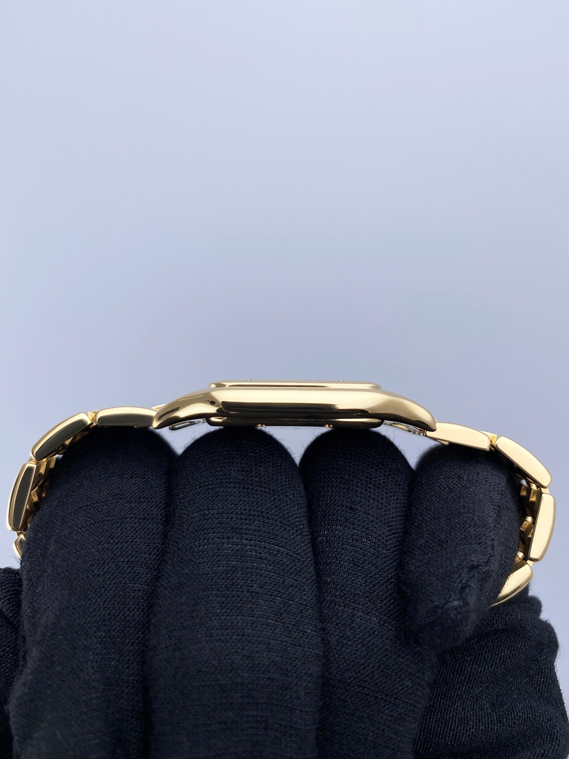 Cartier Panthere Large 18K Yellow Gold Mens Watch - Wristwatch