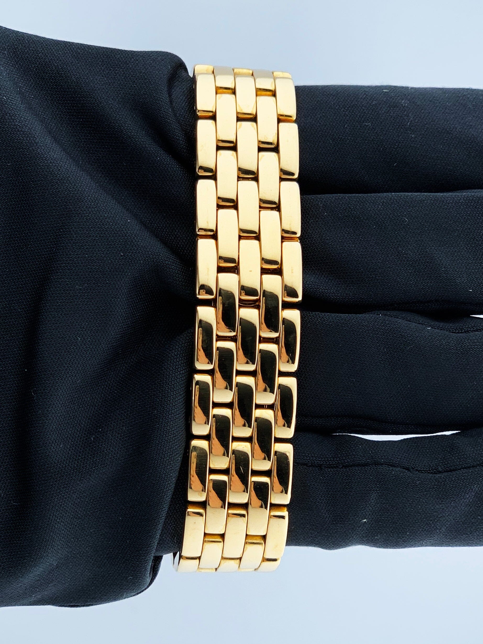 Cartier Panthere Large 18K Yellow Gold Mens Watch - Virtual