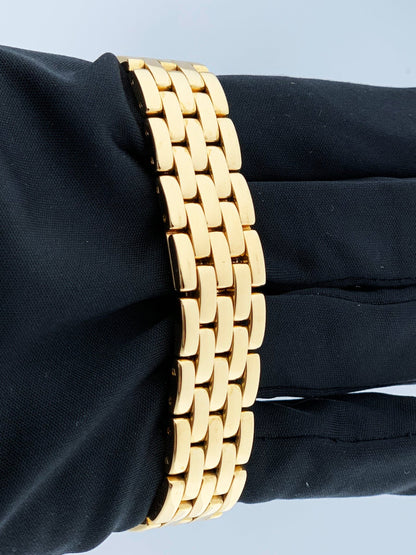 Cartier Panthere Large 18K Yellow Gold Mens Watch - Virtual