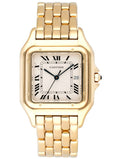 Cartier Panthere Large 18K Yellow Gold Mens Watch - Wristwatch