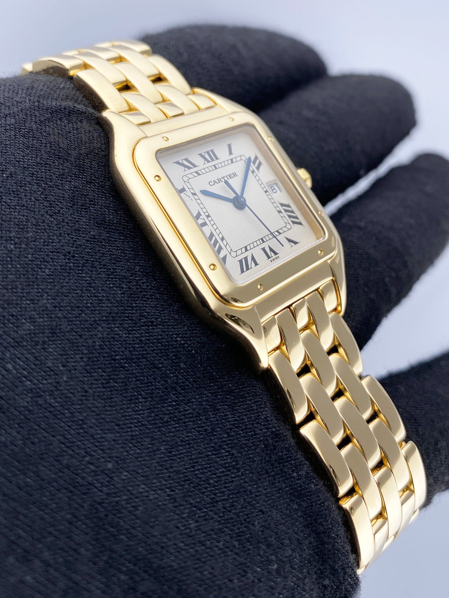 Cartier Panthere Large 887971 18K Yellow Gold Watch - Watches