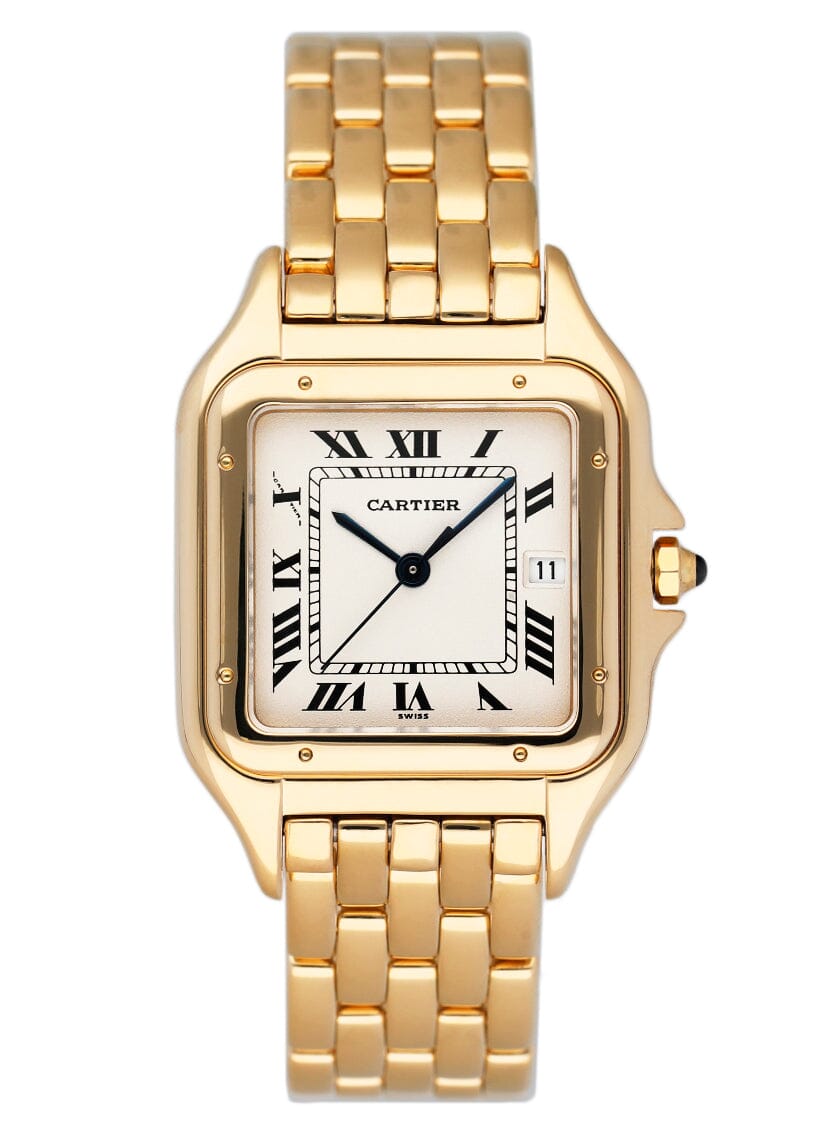 Cartier Panthere Large 887971 18K Yellow Gold Watch - Watches