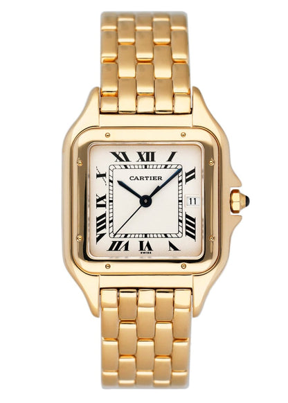 Cartier Panthere Large 887971 18K Yellow Gold Watch - Watches