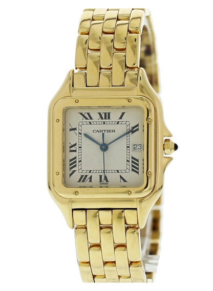 Cartier Panthere Large W25014B9 18K Yellow Gold Watch - Wristwatch