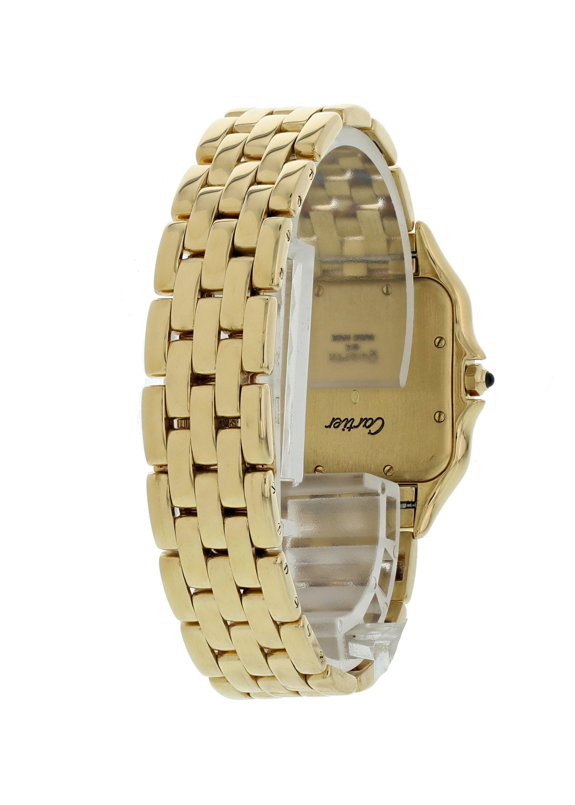 Cartier Panthere Large W25014B9 18K Yellow Gold Watch - Wristwatch