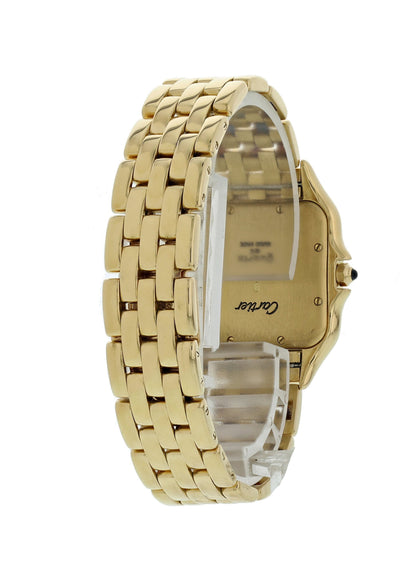 Cartier Panthere Large W25014B9 18K Yellow Gold Watch - Wristwatch