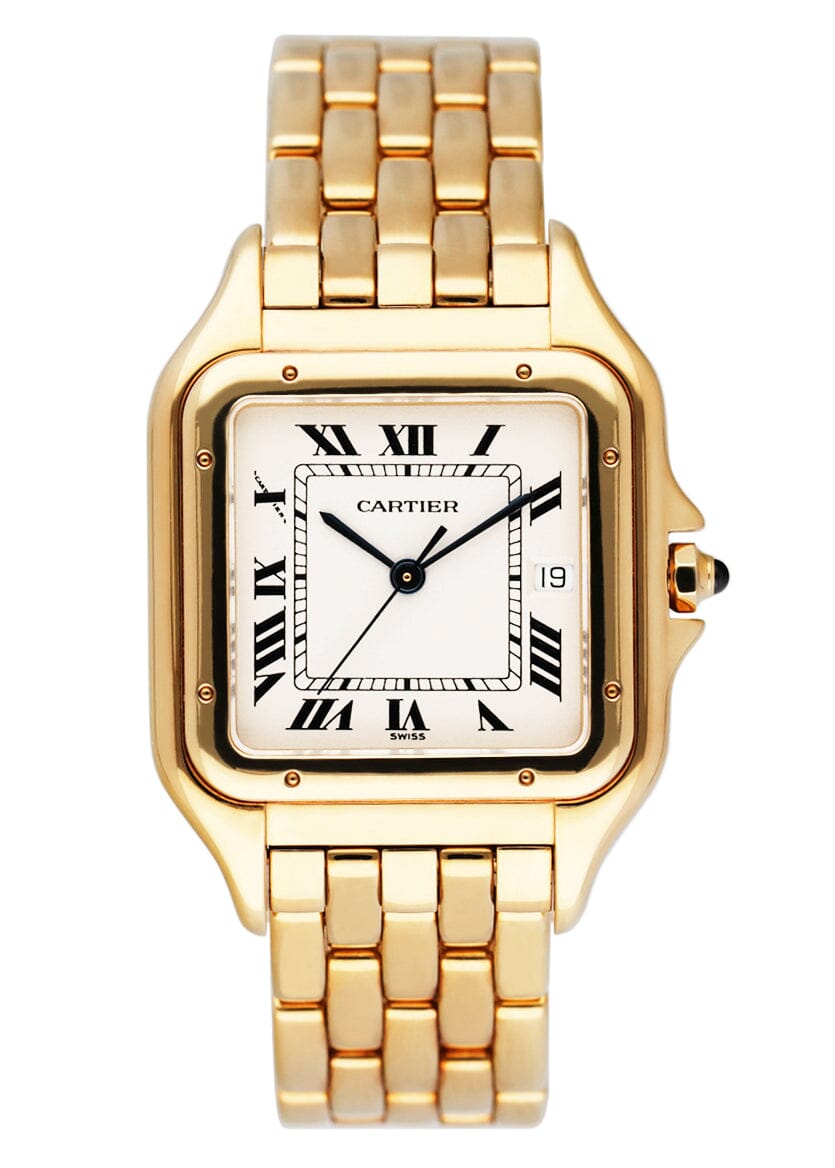 Cartier Panthere Large W25014B9 18K Yellow Gold Watch