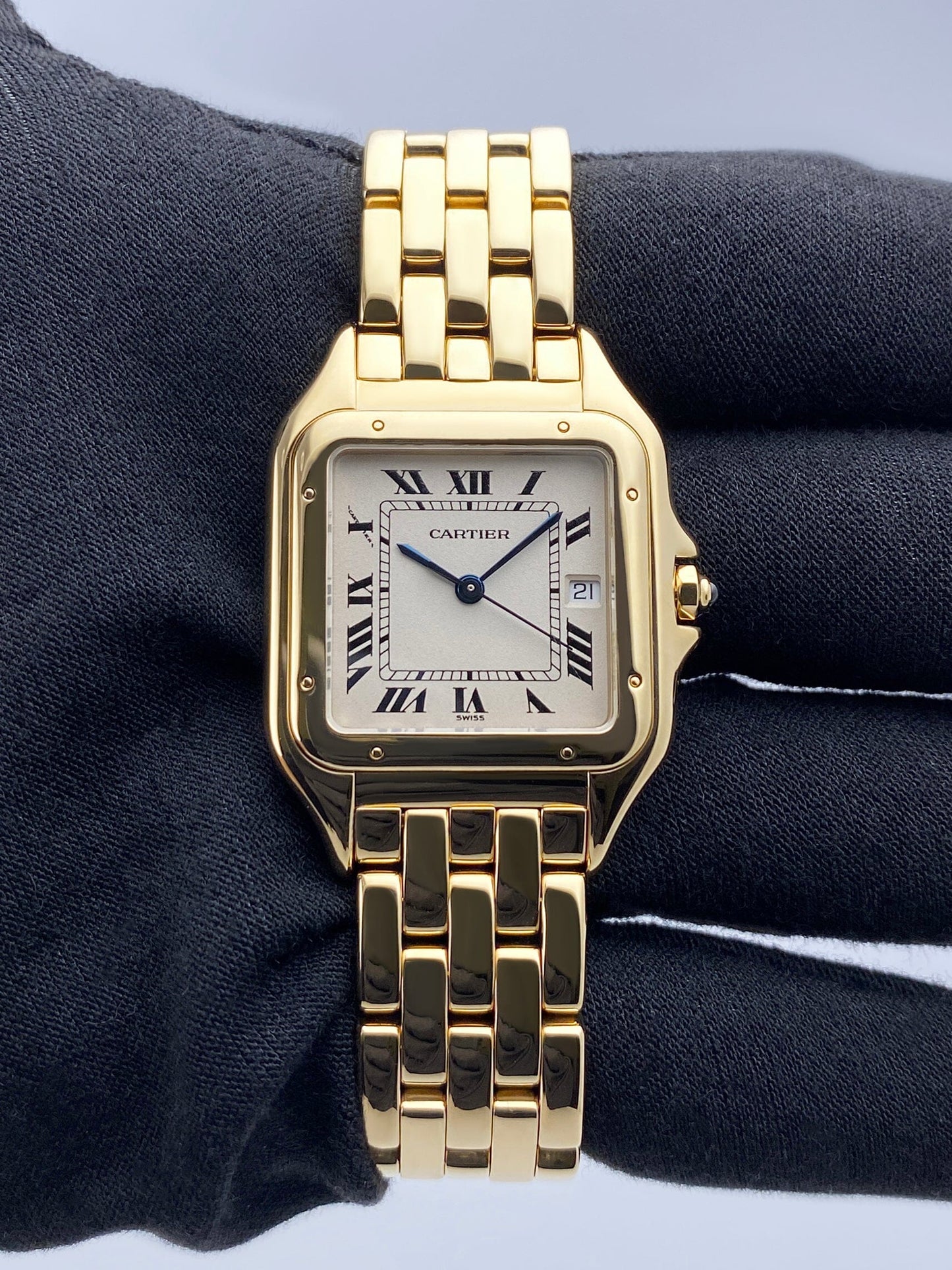 Cartier Panthere Large W25014B9 18K Yellow Gold Watch