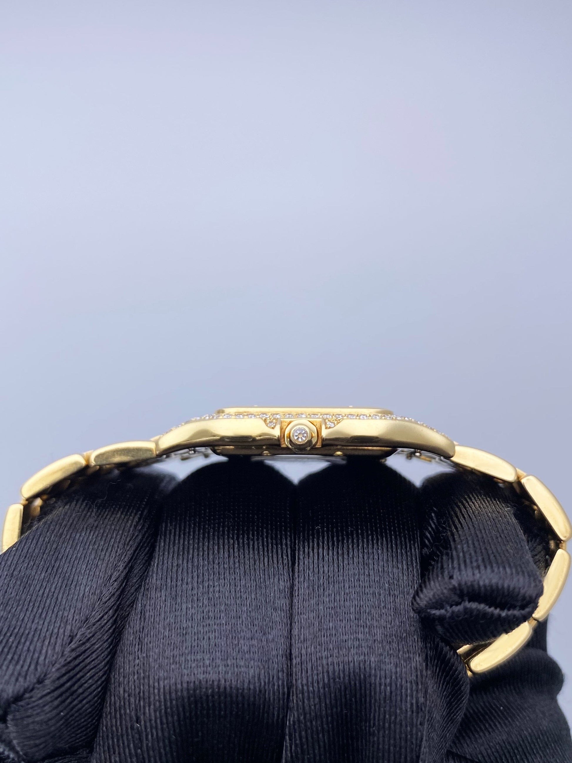 Cartier Panthere Medium 8839 Diamond 18K Yellow Gold Ladies Watch - Watches