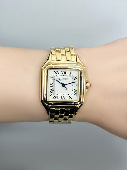 Cartier Panthere Large 83782747 18K Yellow Gold Watch - Wristwatch