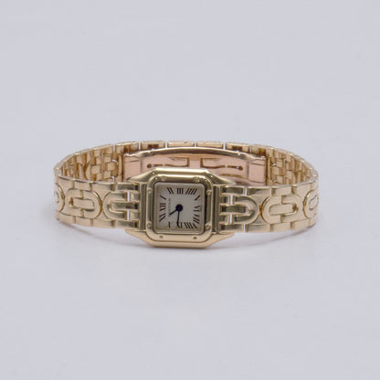 Cartier Panthere Mini 1130 18K Yellow Gold Ladies Watch - Watches