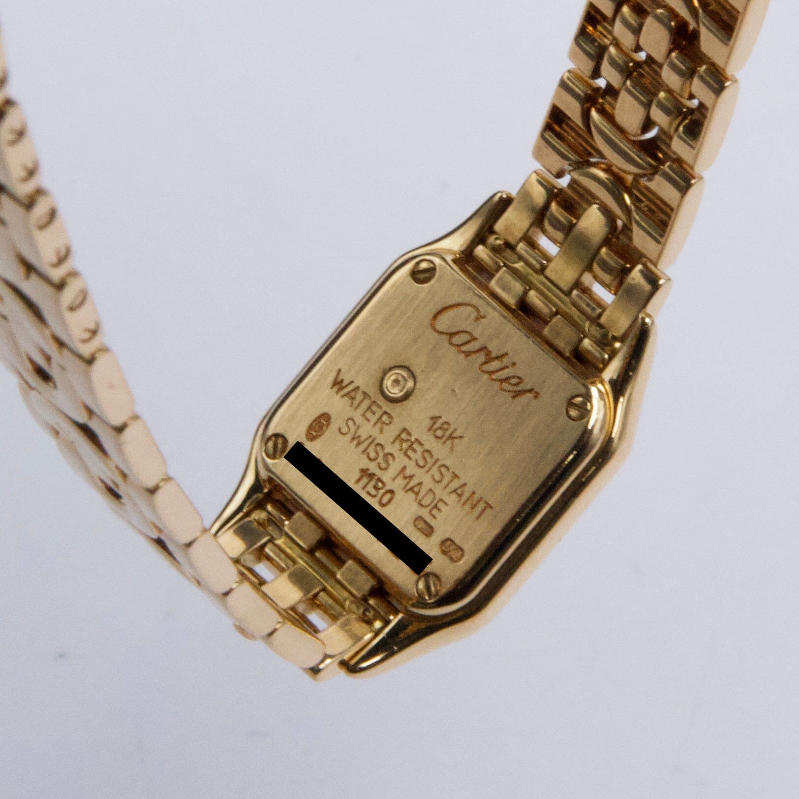 Cartier Panthere Mini 1130 18K Yellow Gold Ladies Watch - Watches