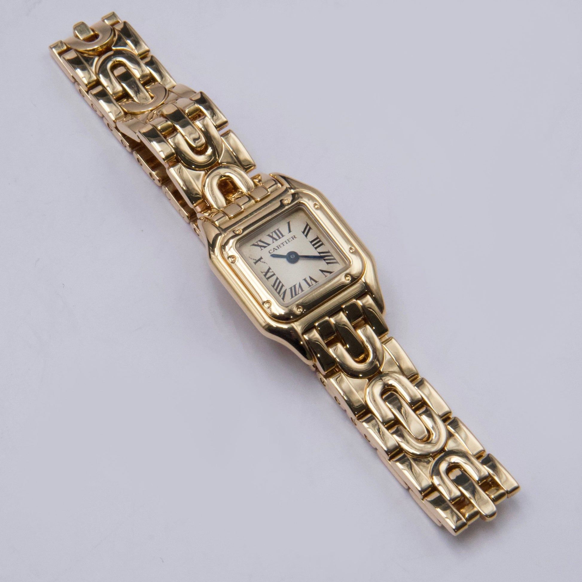 Cartier Panthere Mini 1130 18K Yellow Gold Ladies Watch - Watches