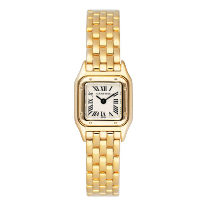Cartier Panthere Mini 1130 18K Yellow Gold Ladies Watch
