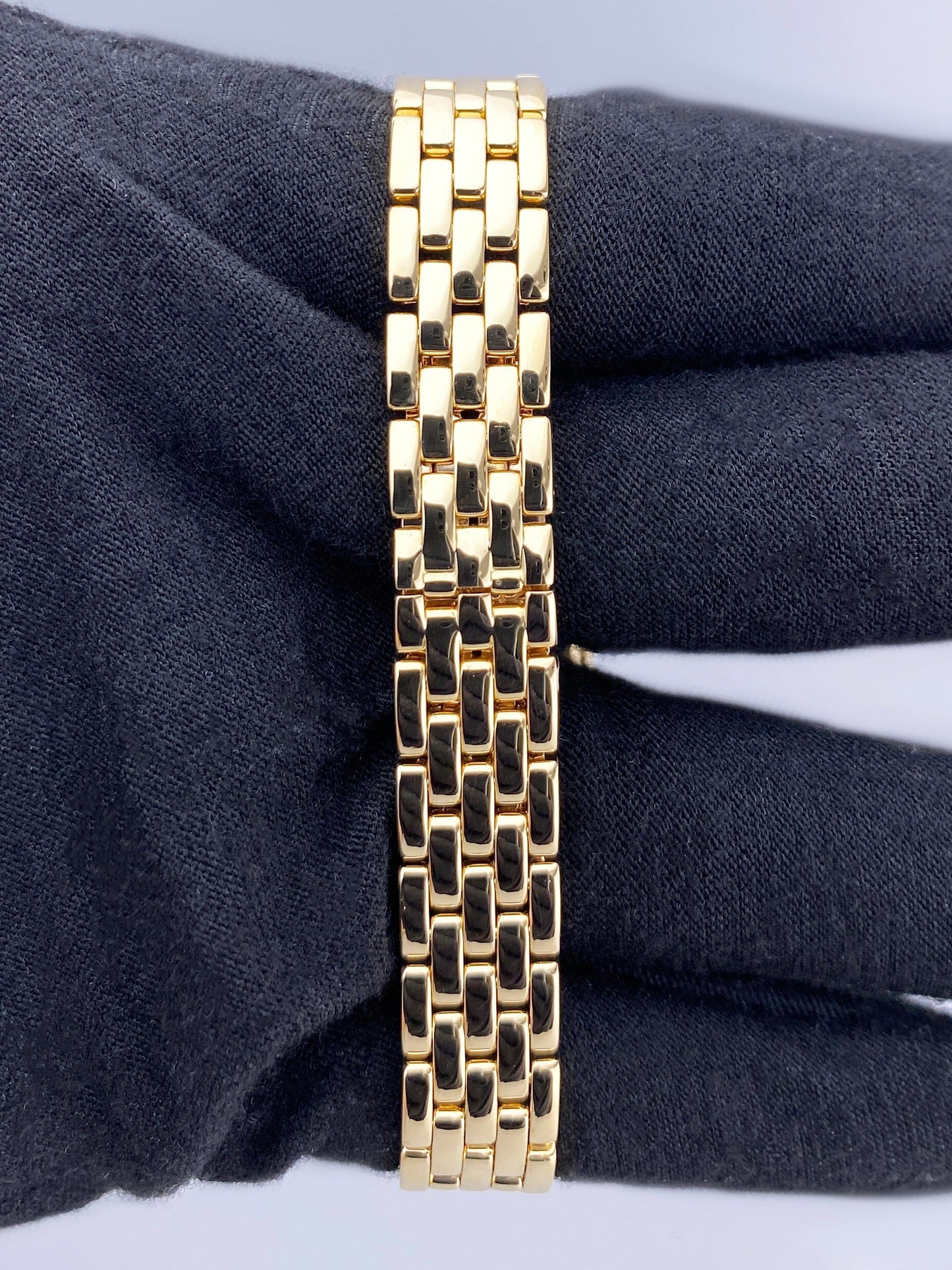 Cartier Panthere Mini WF3163B9 Diamond 18K Yellow Gold Ladies Watch - Watches