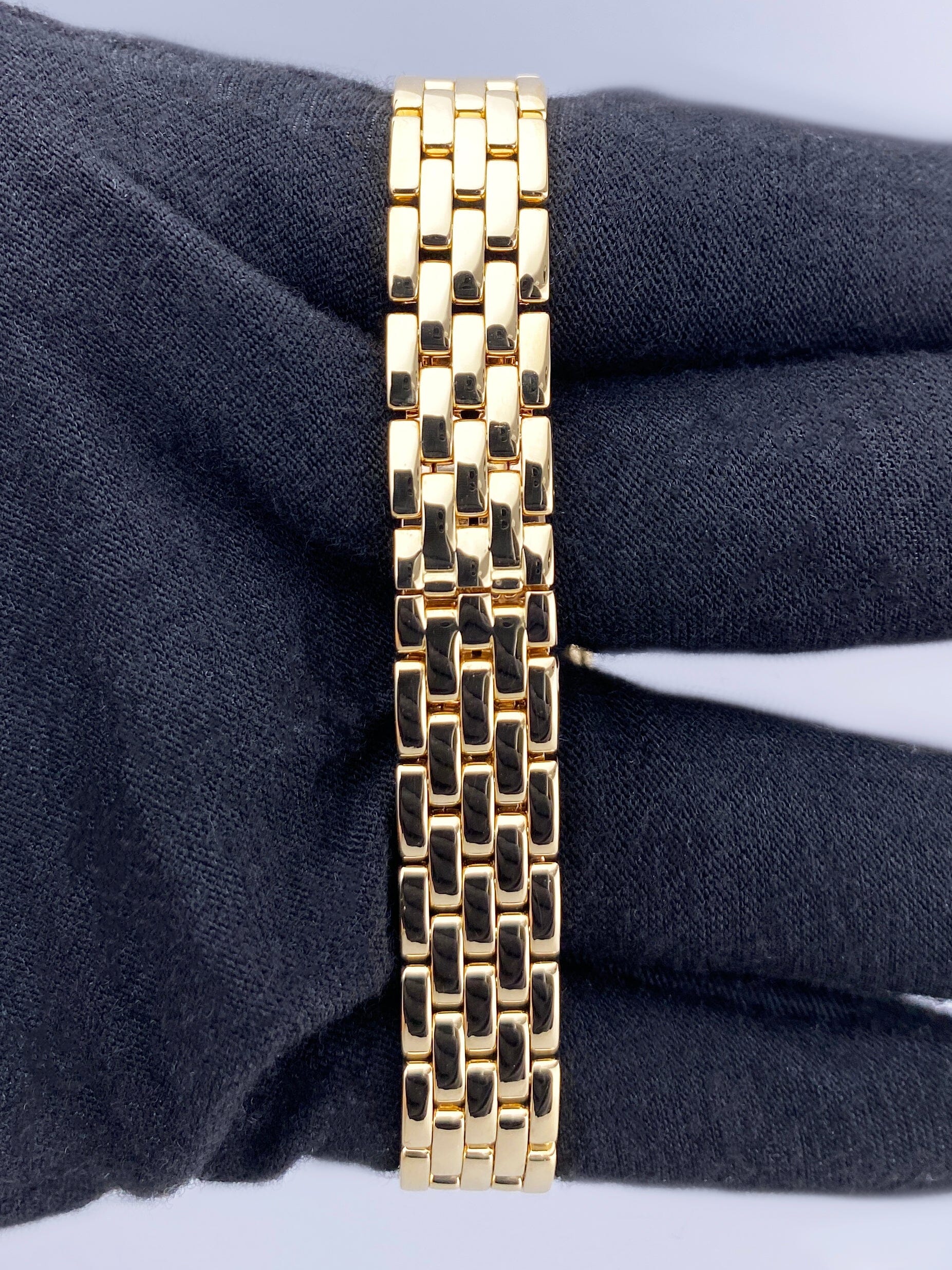 Cartier Panthere Mini WF3163B9 Diamond 18K Yellow Gold Ladies Watch - Watches