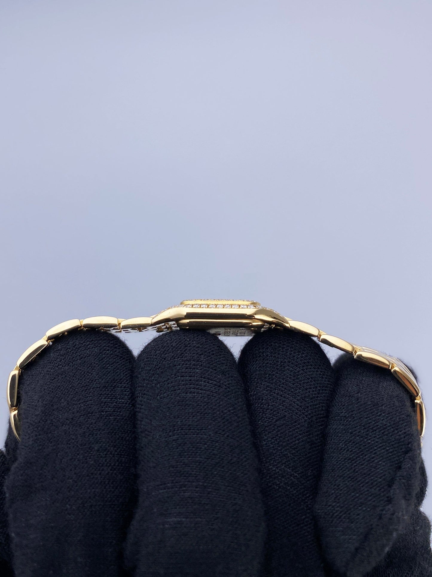 Cartier Panthere Mini WF3163B9 Diamond 18K Yellow Gold Ladies Watch - Watches