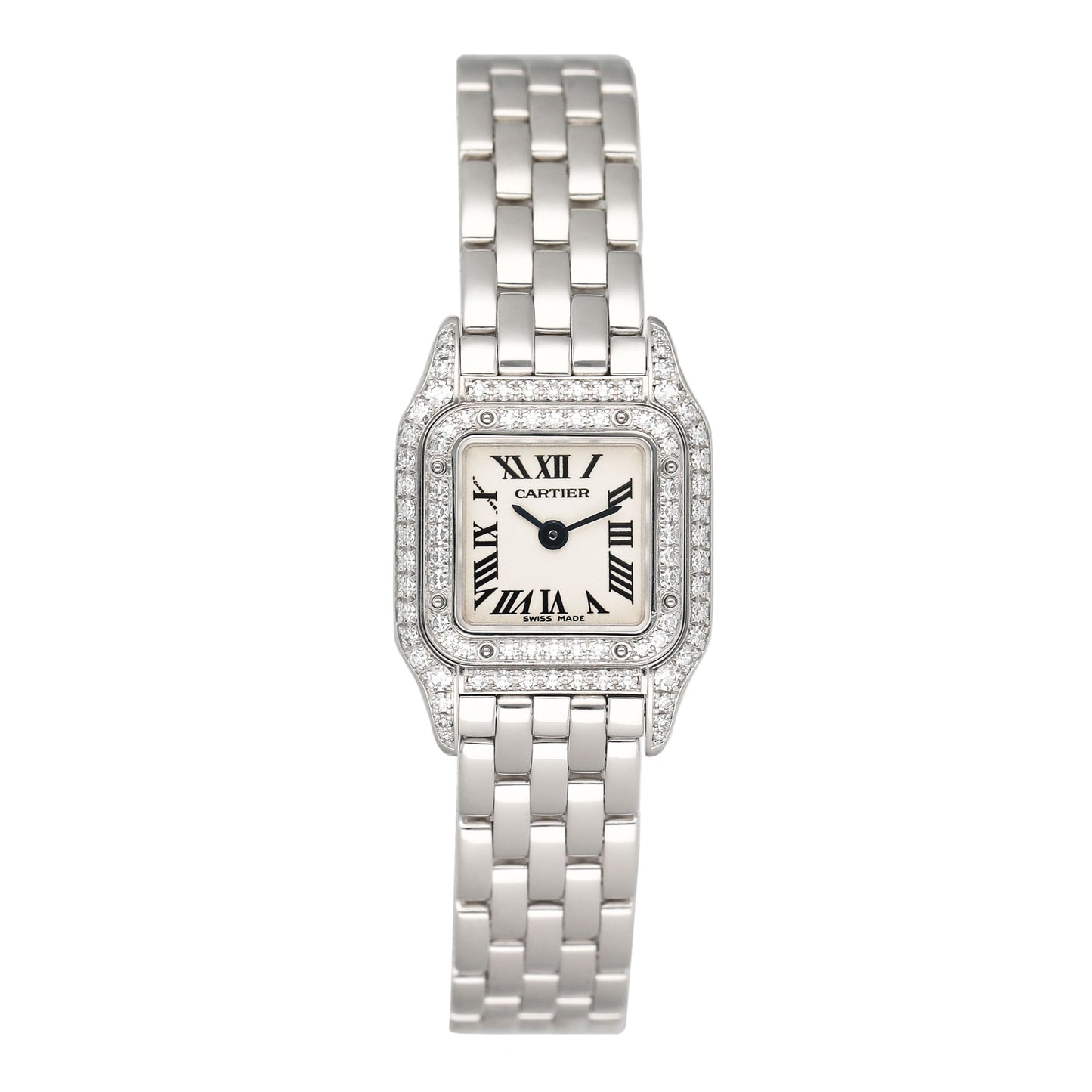 Cartier Panthere Mini WF3210F3 Diamond Ladies Watch
