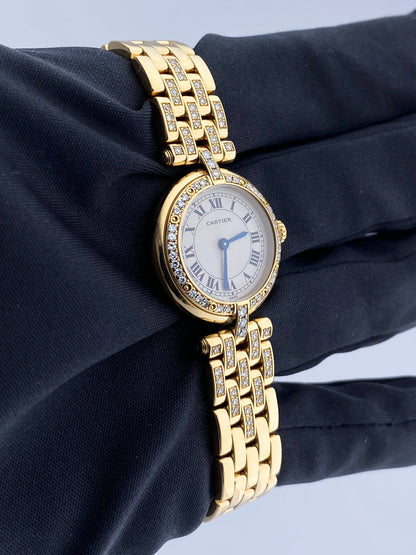 Cartier Panthere Vendome 8057916 18K Yellow Gold Ladies Watch Box Papers - Virtual