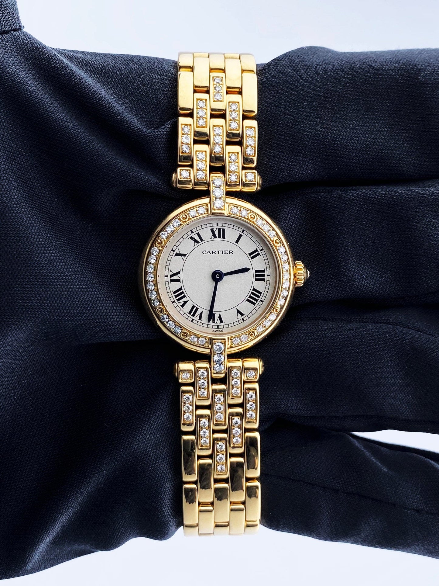 Cartier Panthere Vendome 8057916 18K Yellow Gold Ladies Watch Box Papers - Virtual