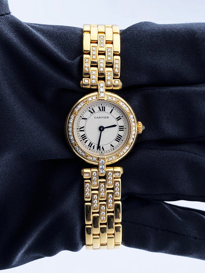 Cartier Panthere Vendome 8057916 18K Yellow Gold Ladies Watch Box Papers - Virtual