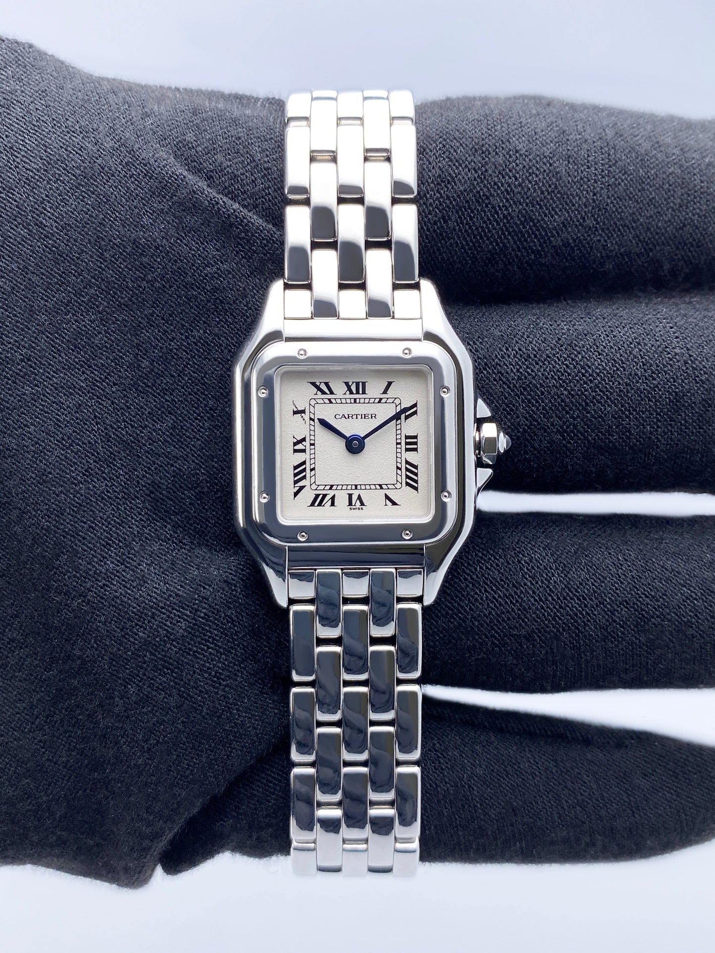 Cartier Panthere W25016F3 White Gold Ladies Watch - Watches