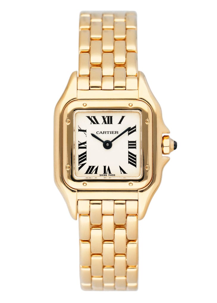 Cartier Panthere W25022B9 18K Yellow Gold Ladies Watch - Wristwatch