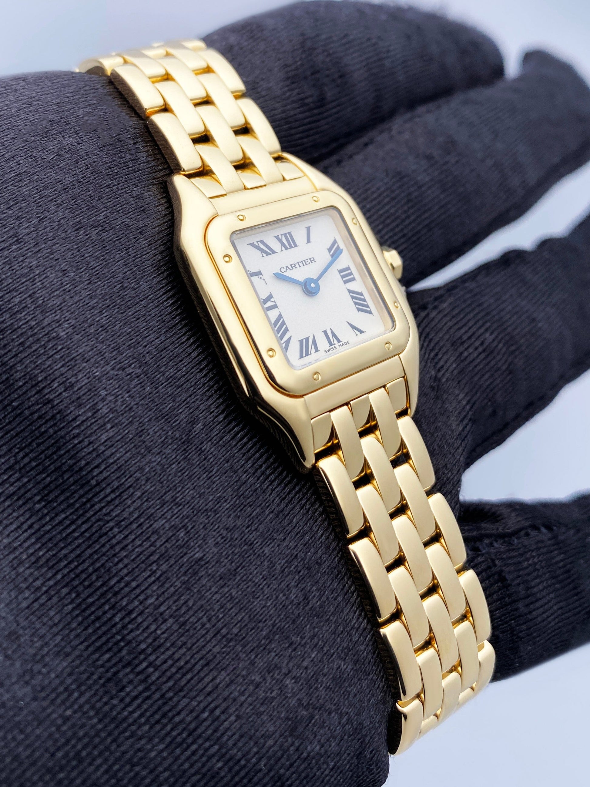 Cartier Panthere W25022B9 18K Yellow Gold Ladies Watch - Wristwatch
