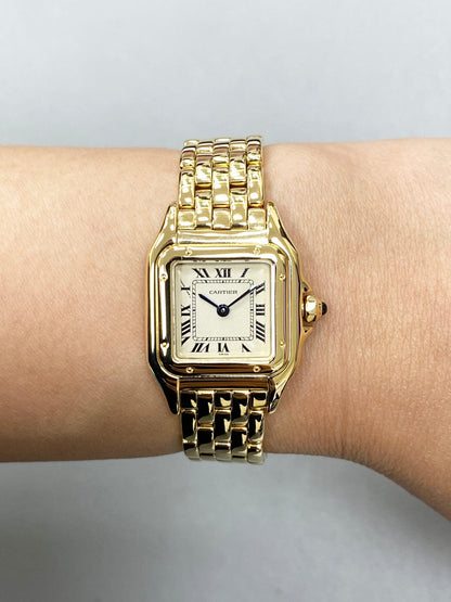Cartier Panthere W25022B9 18K Yellow Gold Ladies Watch