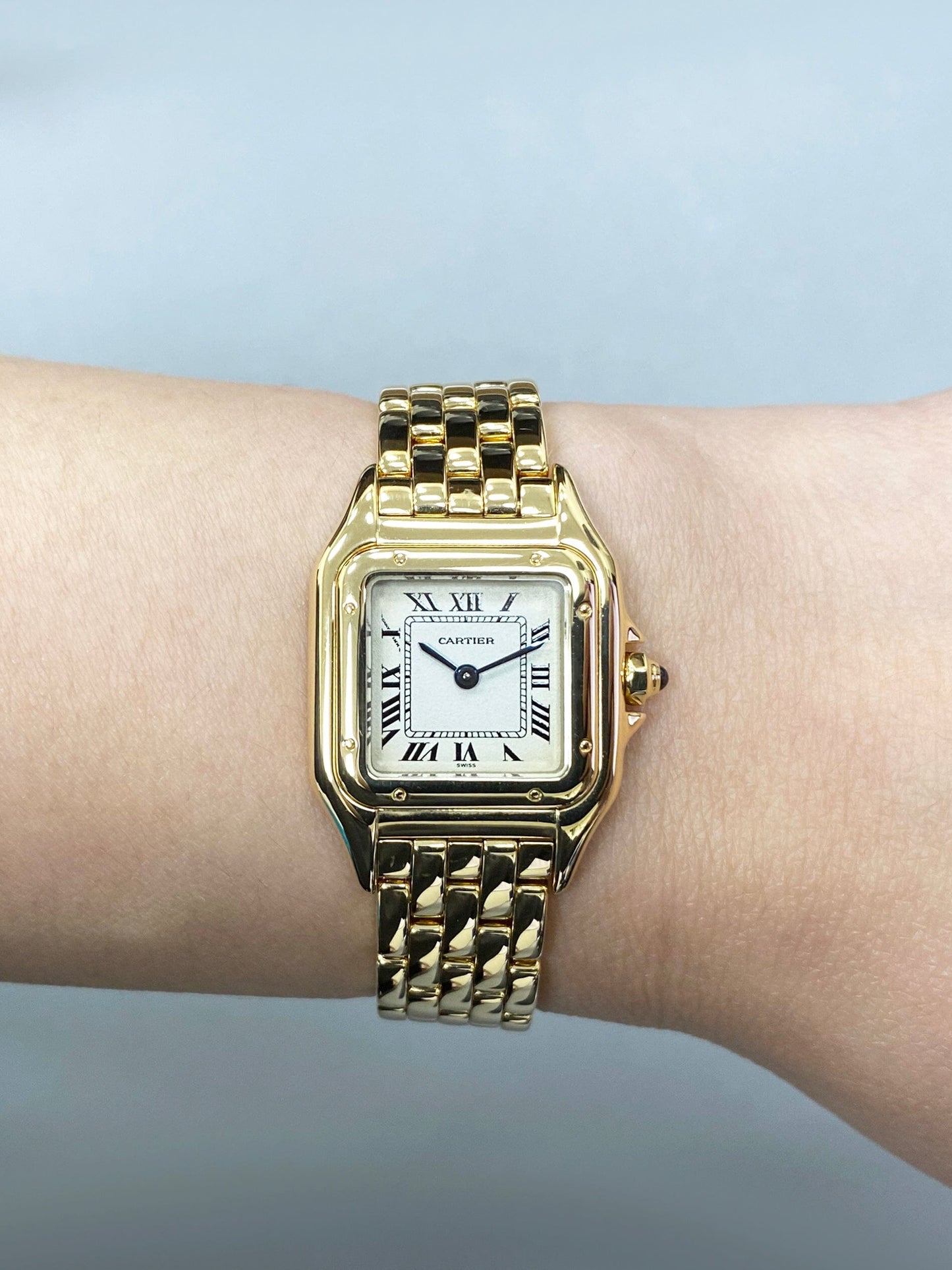 Cartier Panthere W25022B9 18K Yellow Gold Ladies Watch - Watches