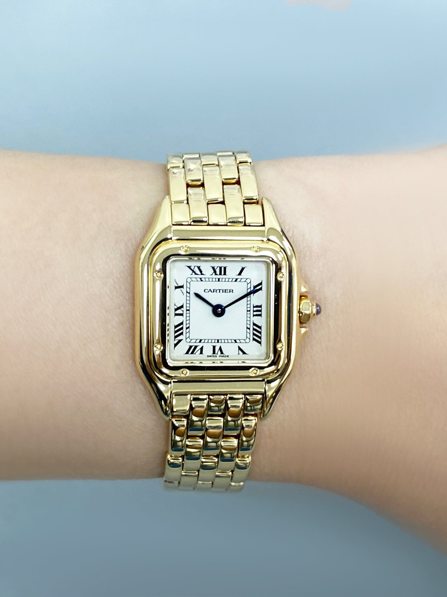 Cartier Panthere W25022B9 18K Yellow Gold Ladies Watch - Watches