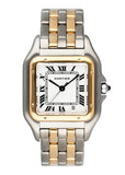 Cartier Panthere W25028B6 Midsize Silver Dial Ladies Watch